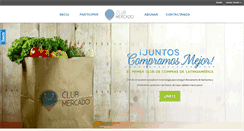 Desktop Screenshot of clubmercado.com